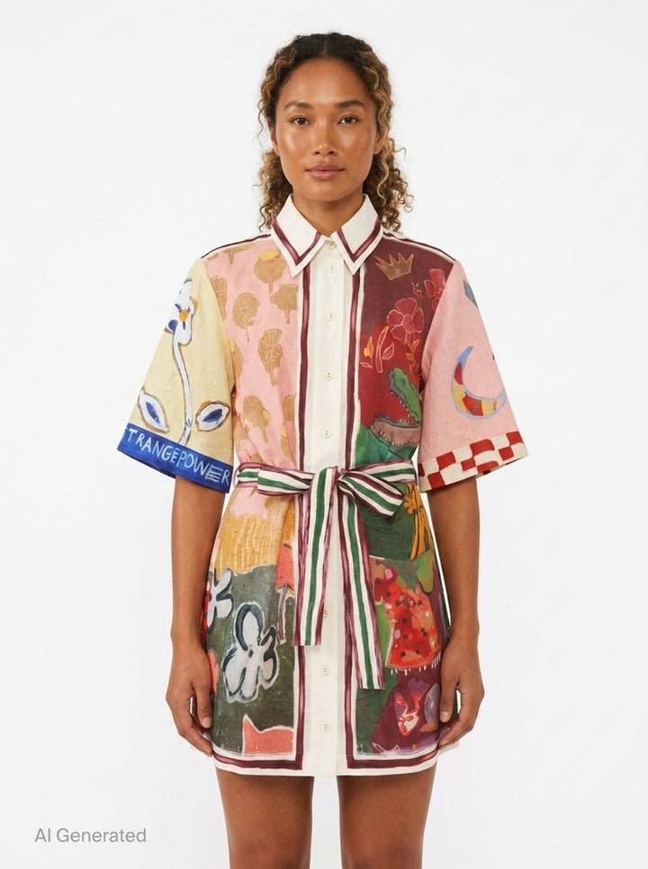 Tangible Love Mini Dress | Alemais | Club21 - front
