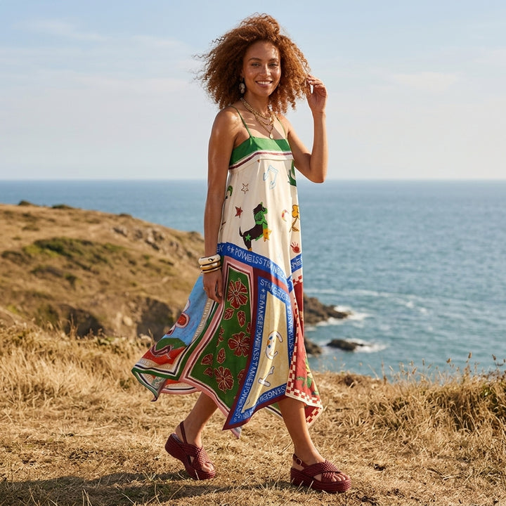 Tangible Love Silk Midi Dress | Alemais | Club21 - lifestyle