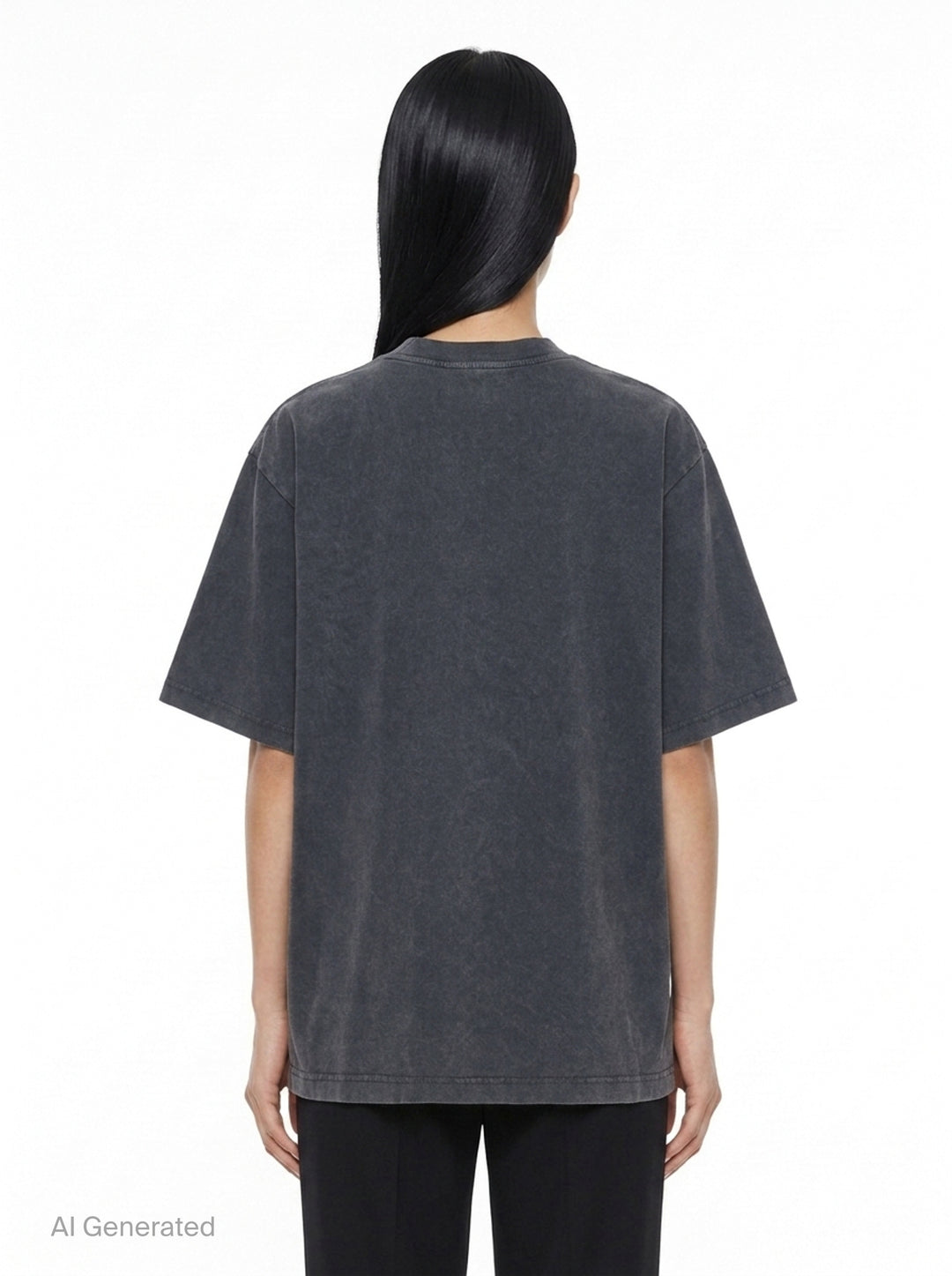 Gradient Logo Short Sleeve Tee | Alexander Wang | Club21 - back