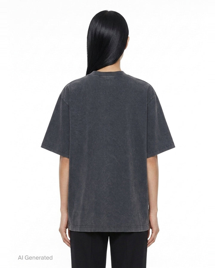 Gradient Logo Short Sleeve Tee | Alexander Wang | Club21 - back