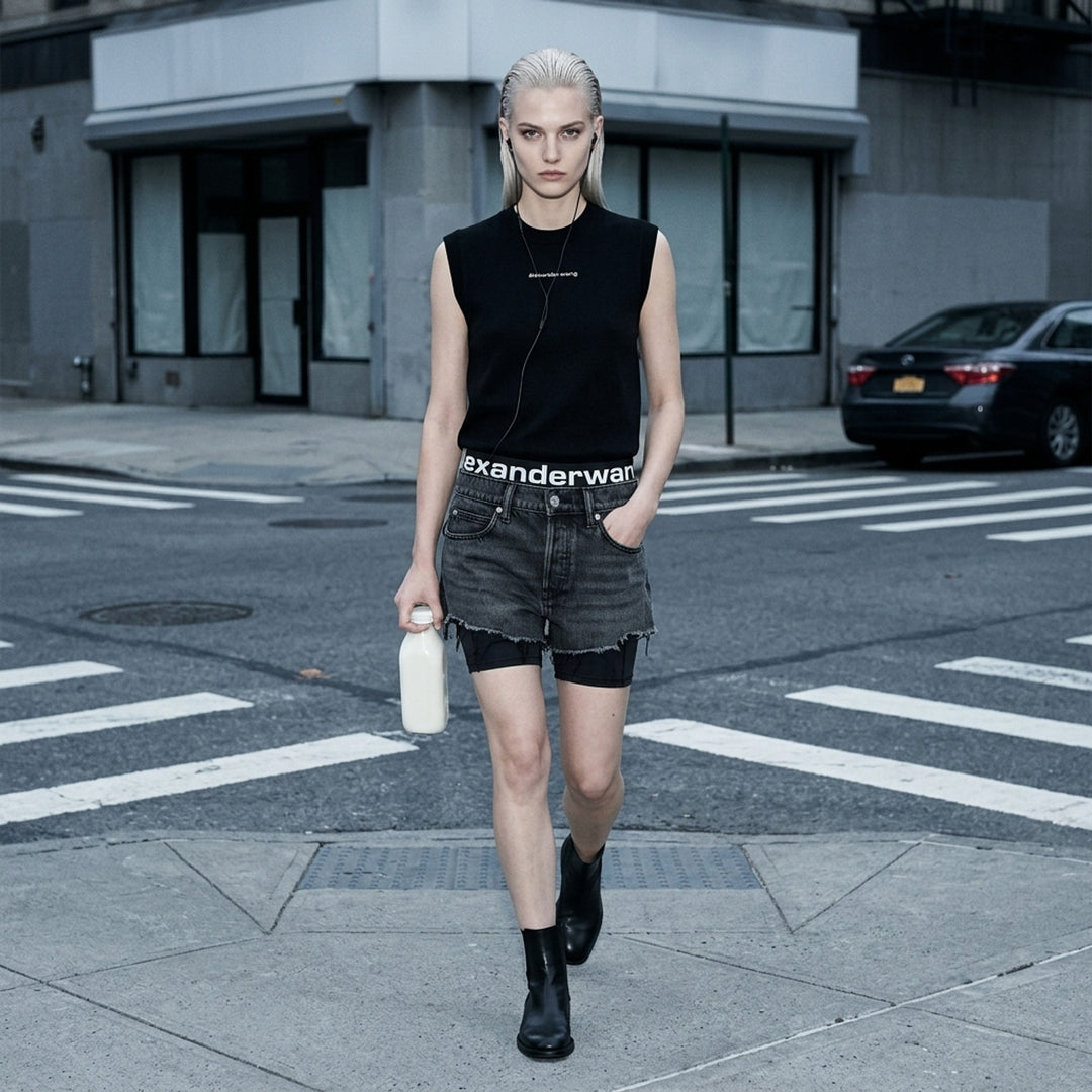 Hotfix Logo Tank Top | Alexander Wang | Club21 - lifestyle