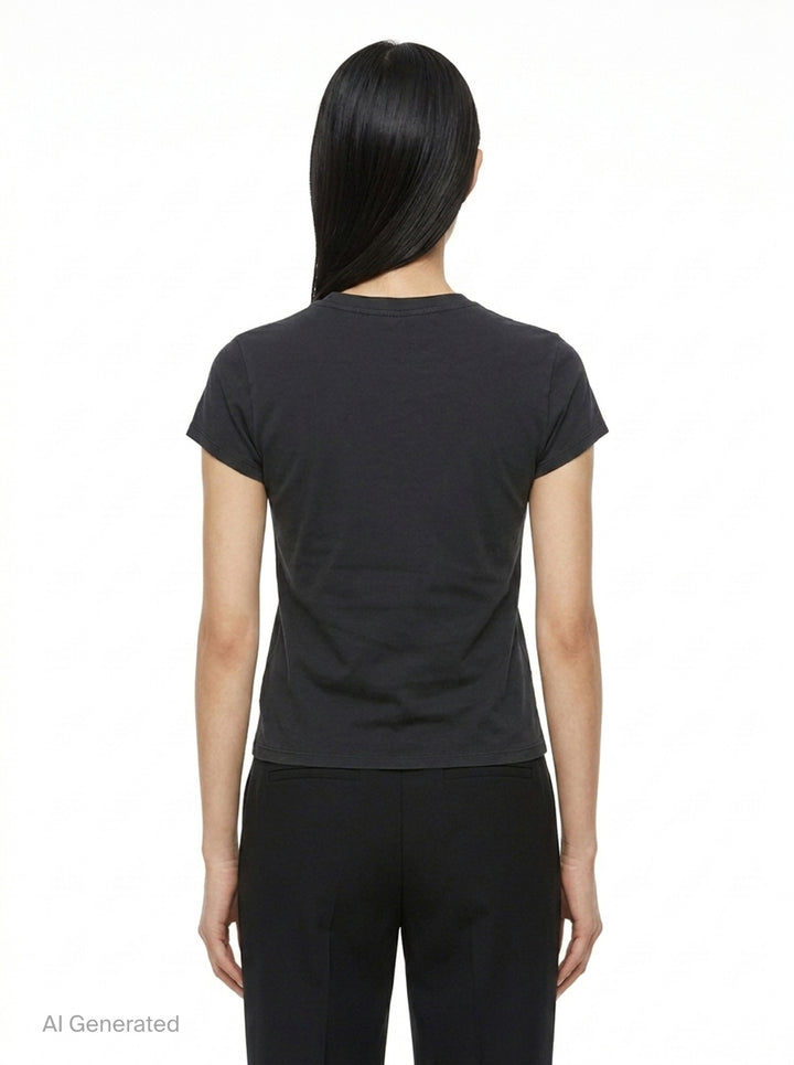 Hotfix Pinwheel Fitted Tee | Alexander Wang | Club21 - back