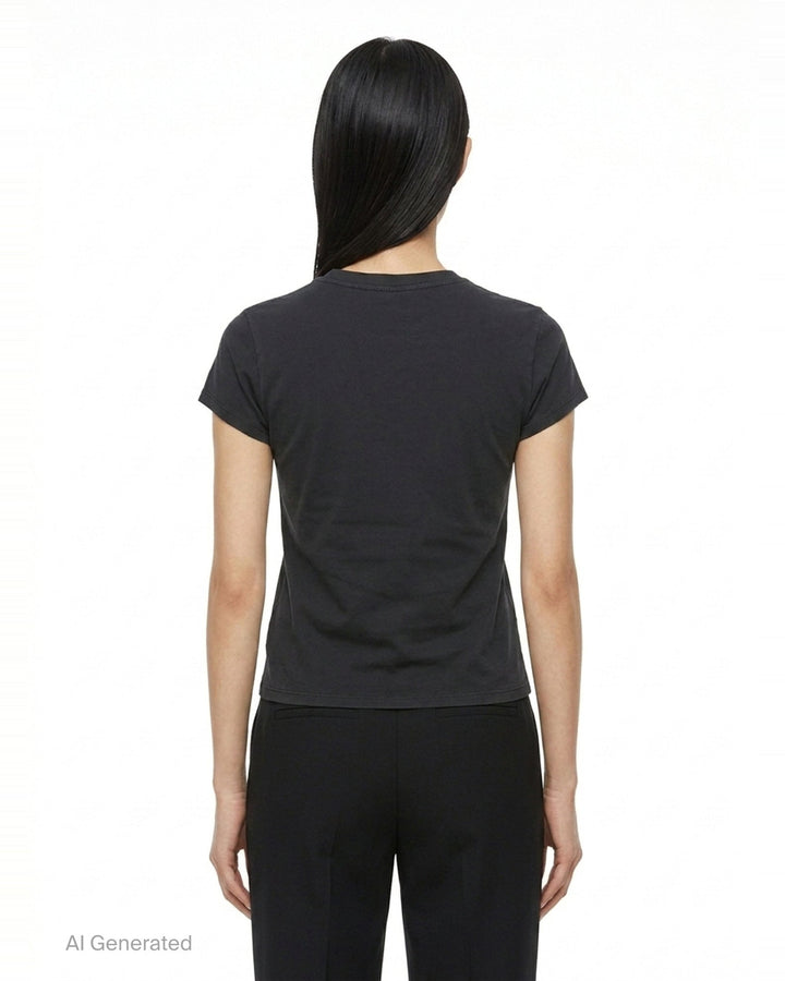 Hotfix Pinwheel Fitted Tee | Alexander Wang | Club21 - back