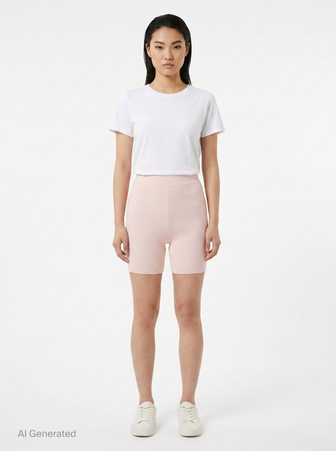 Logo Track Strip Bike Shorts | Alexander Wang | Club21 - front