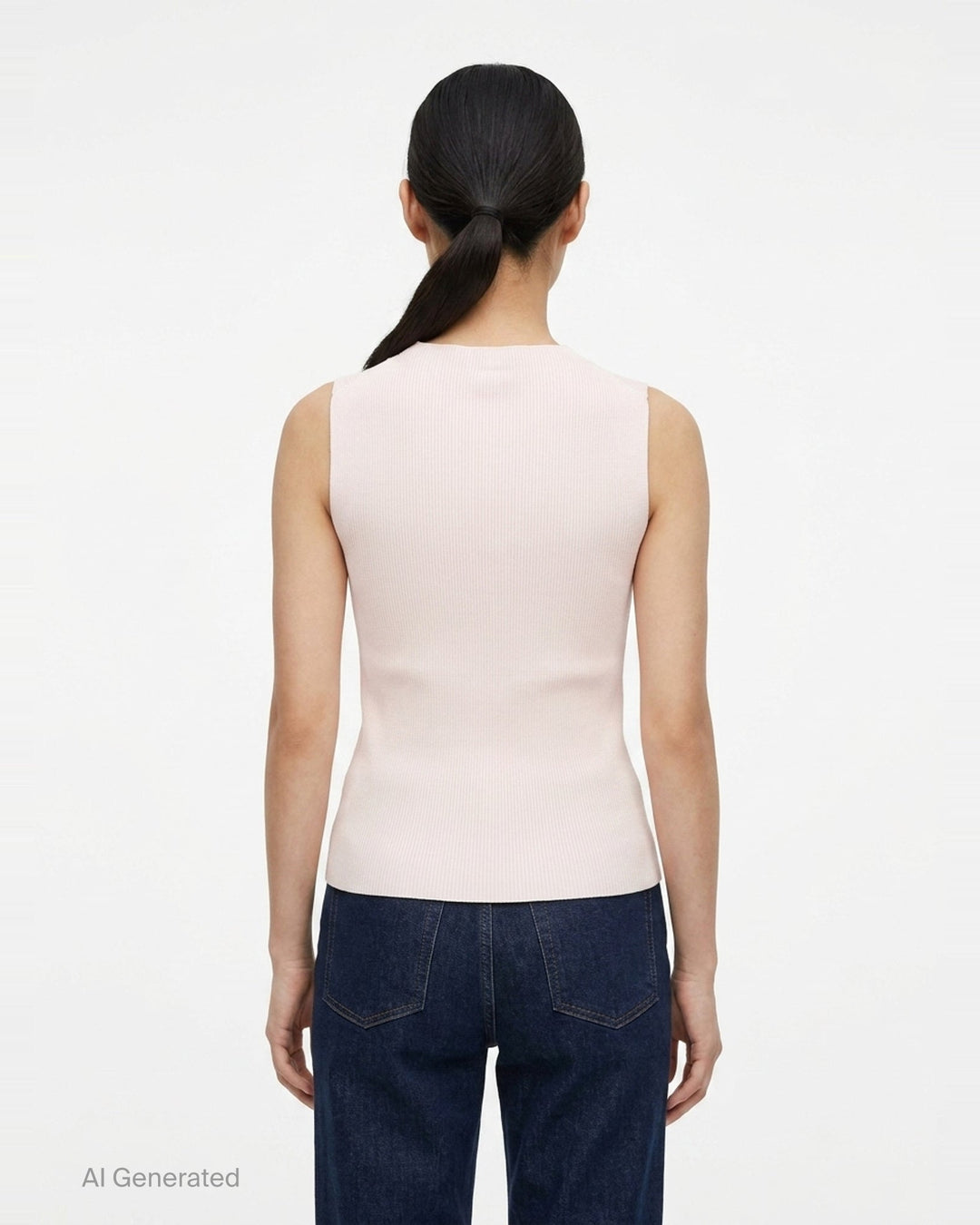 Logo Track Stripe Tank | Alexander Wang | Club21 - back