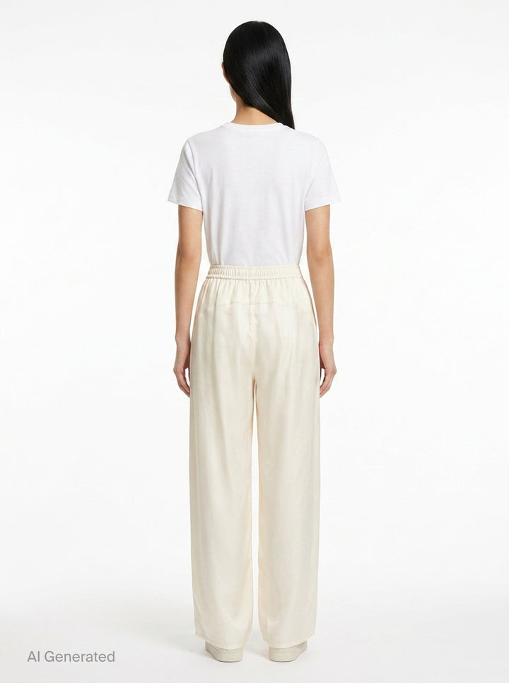 Mid-Rise Track Pants | Alexander Wang | Club21 - back