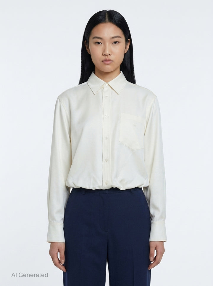 Pre-Styled Cami Shirt | Alexander Wang | Club21 - front