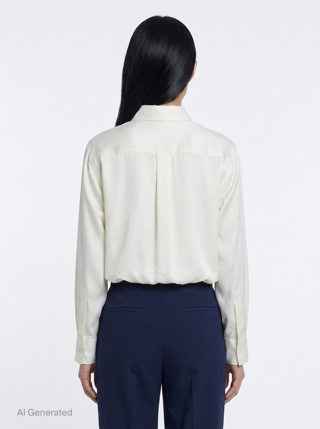 Pre-Styled Cami Shirt | Alexander Wang | Club21 - back
