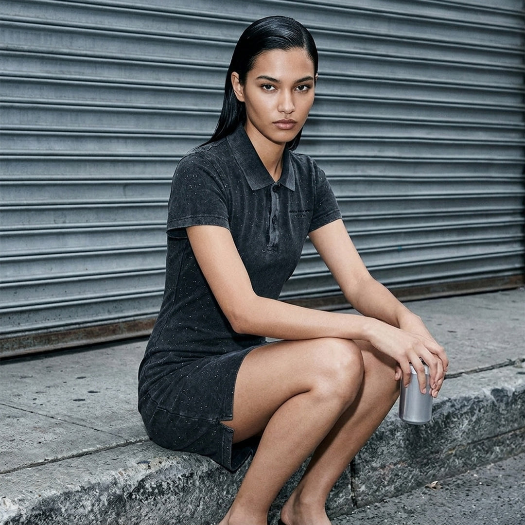 Shrunken Mini Polo Dress | Alexander Wang | Club21 - lifestyle