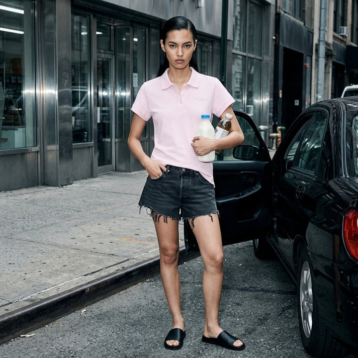 Shrunken Polo Tee | Alexander Wang | Club21 - lifestyle