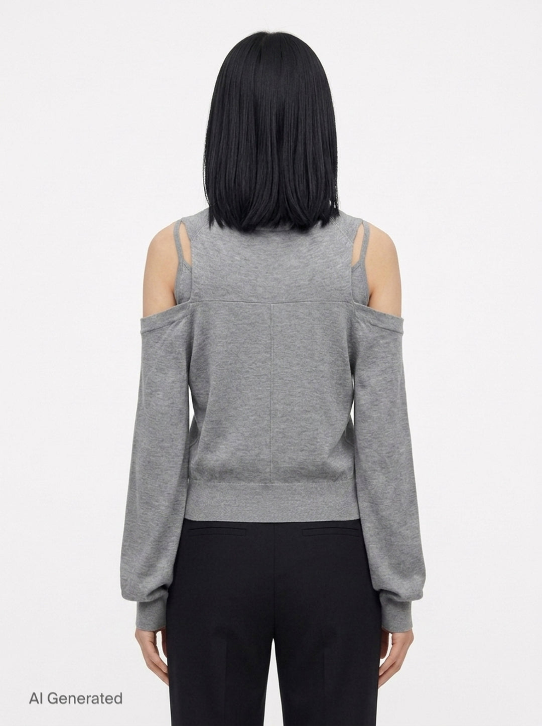 Wrapped Cardigan Vest | Alexander Wang | Club21 - back