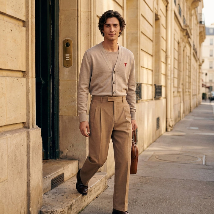 Carrot High Waisted Trousers | AMI | Club21 - lifestyle