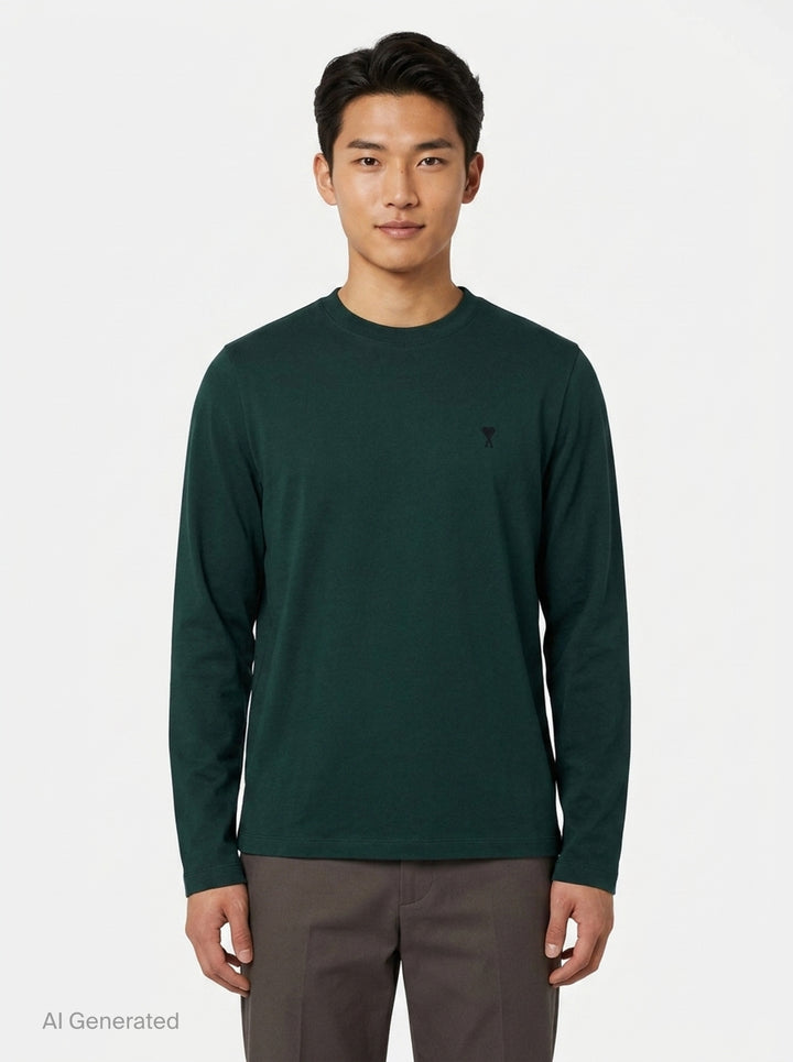 Long Sleeve Tee | AMI | Club21 - front