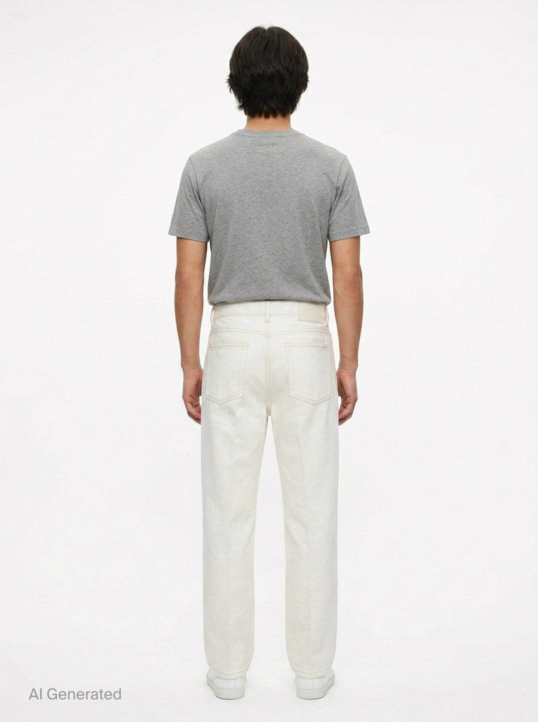 Parisian Fit Jeans | AMI | Club21 - back