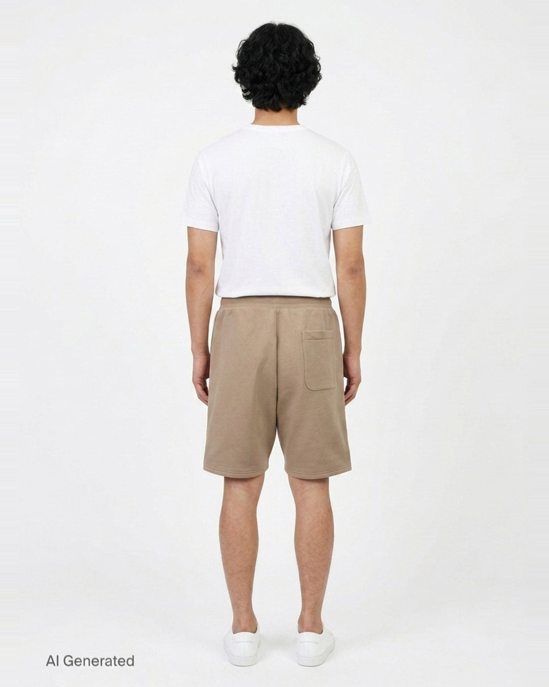 Tonal Emboss Shorts | AMI | Club21 - back