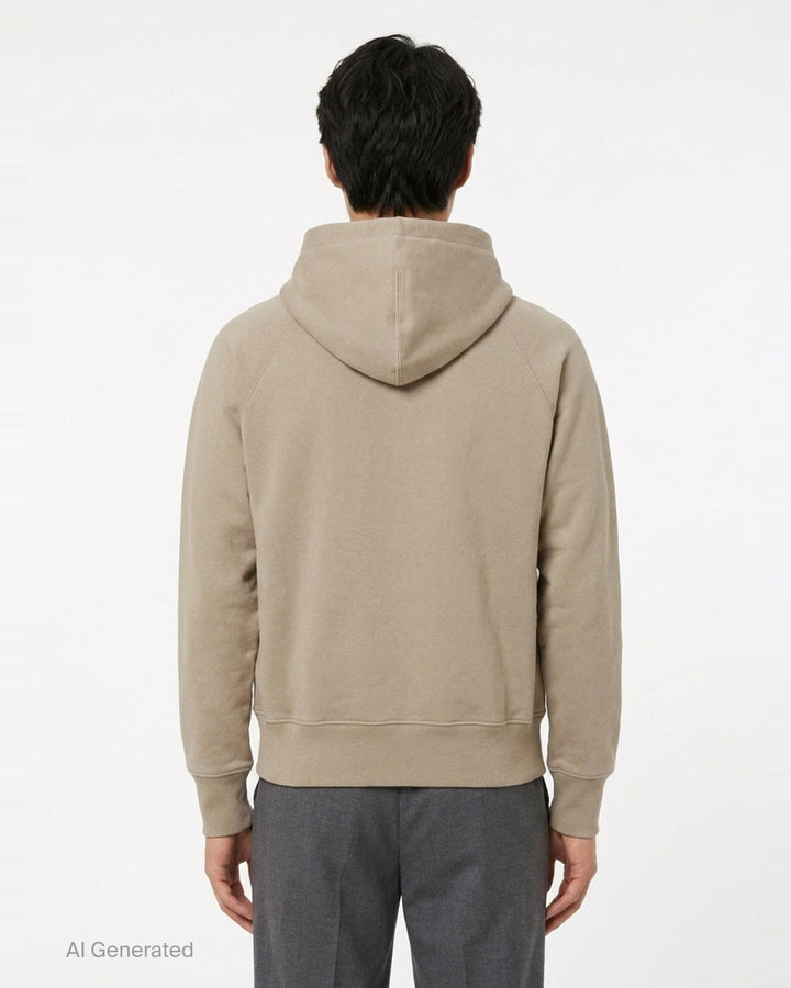 Zipped Hoodie | AMI Alexandre Mattiussi | Club21 - back