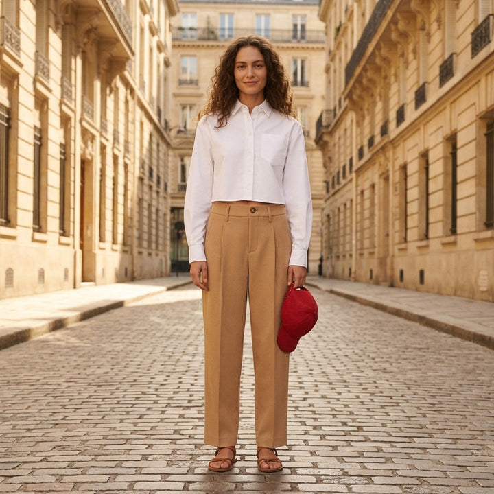 Zuit Pleated Trousers | AMI | Club21 - lifestyle