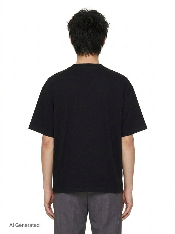 Crystal Gradient Hollywood Tee | Amiri | Club21 - back