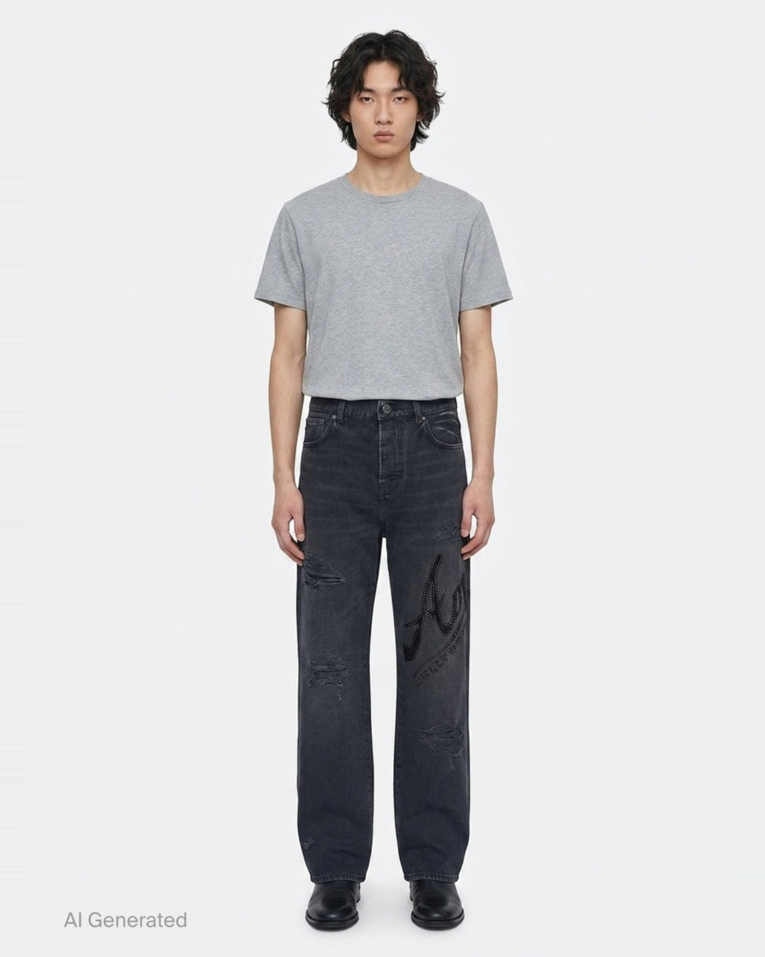 Hollywood Baggy Jeans | Amiri | Club21 - front