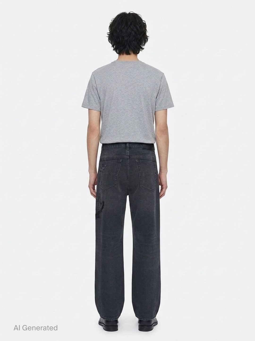 Hollywood Baggy Jeans | Amiri | Club21 - back