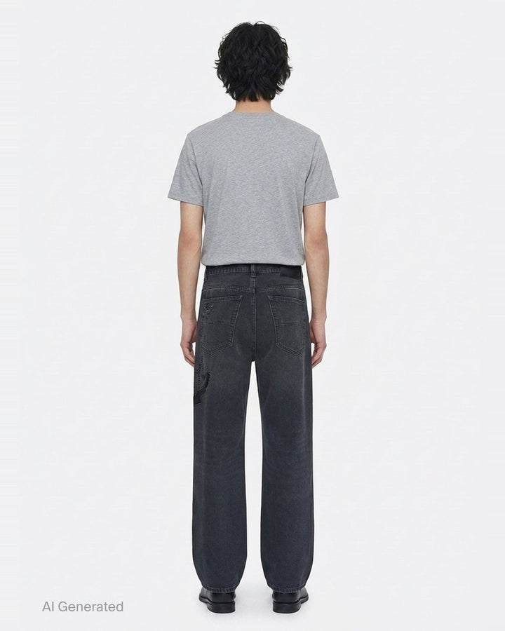 Hollywood Baggy Jeans | Amiri | Club21 - back