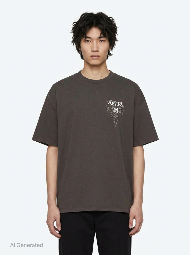 Lasso Oversized Tee | Amiri | Club21 - front