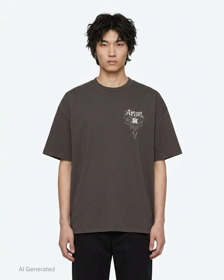 Lasso Oversized Tee | Amiri | Club21 - front
