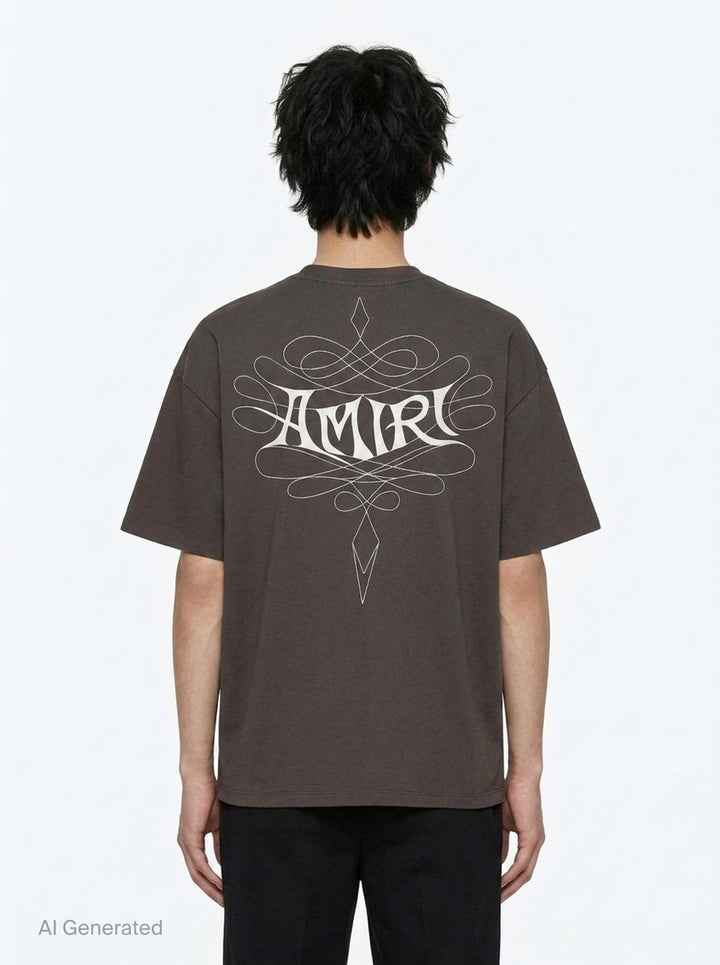 Lasso Oversized Tee | Amiri | Club21 - back