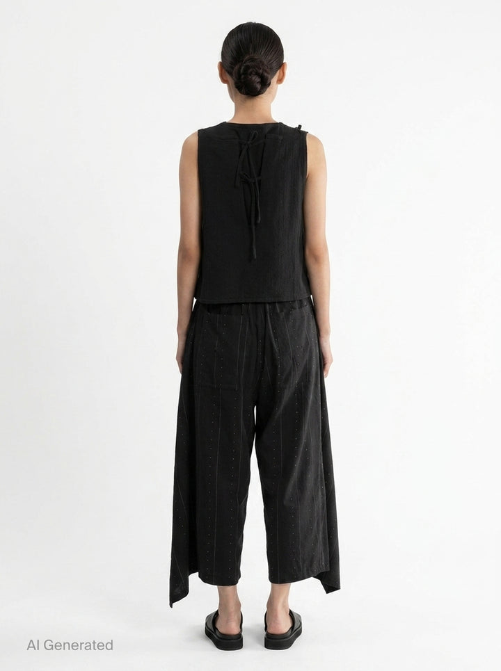 Asymmetrical Vest | Anaabu | Club21 - back