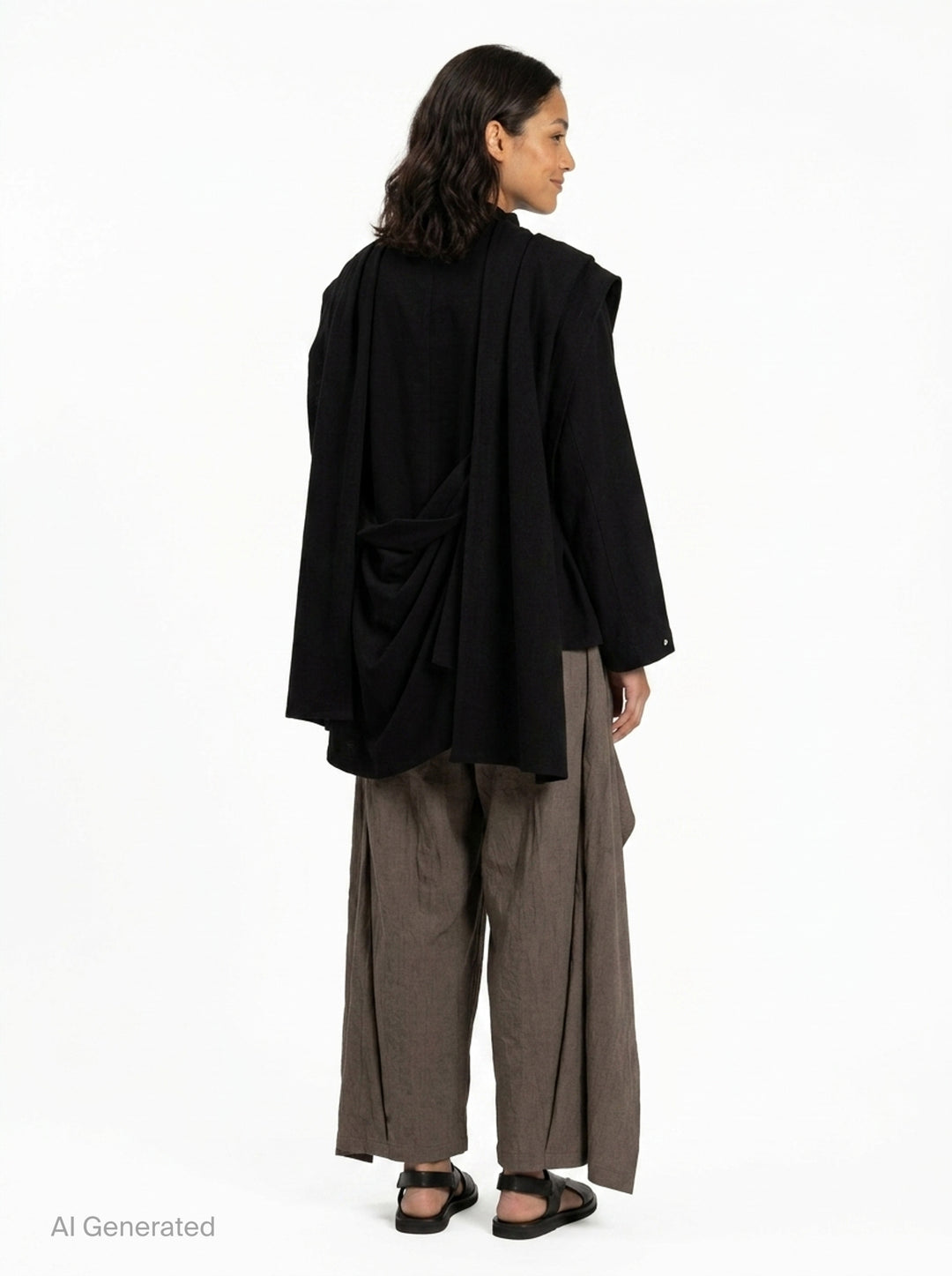Shawl Jacket | Anaabu | Club21 - back