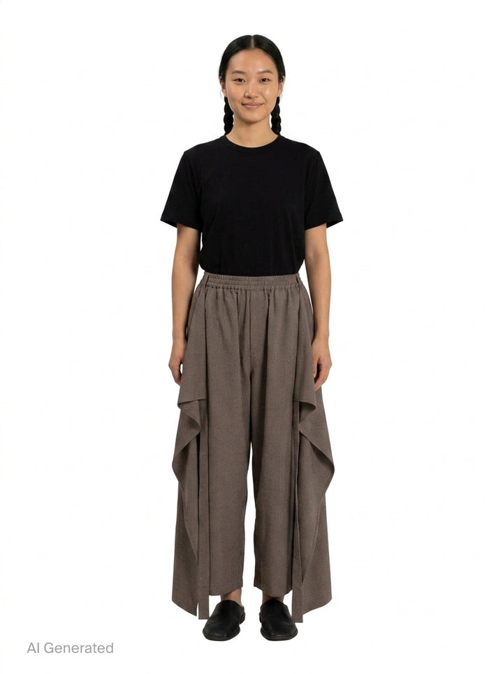 The Skants Draped Pants | Anaabu | Club21 - front