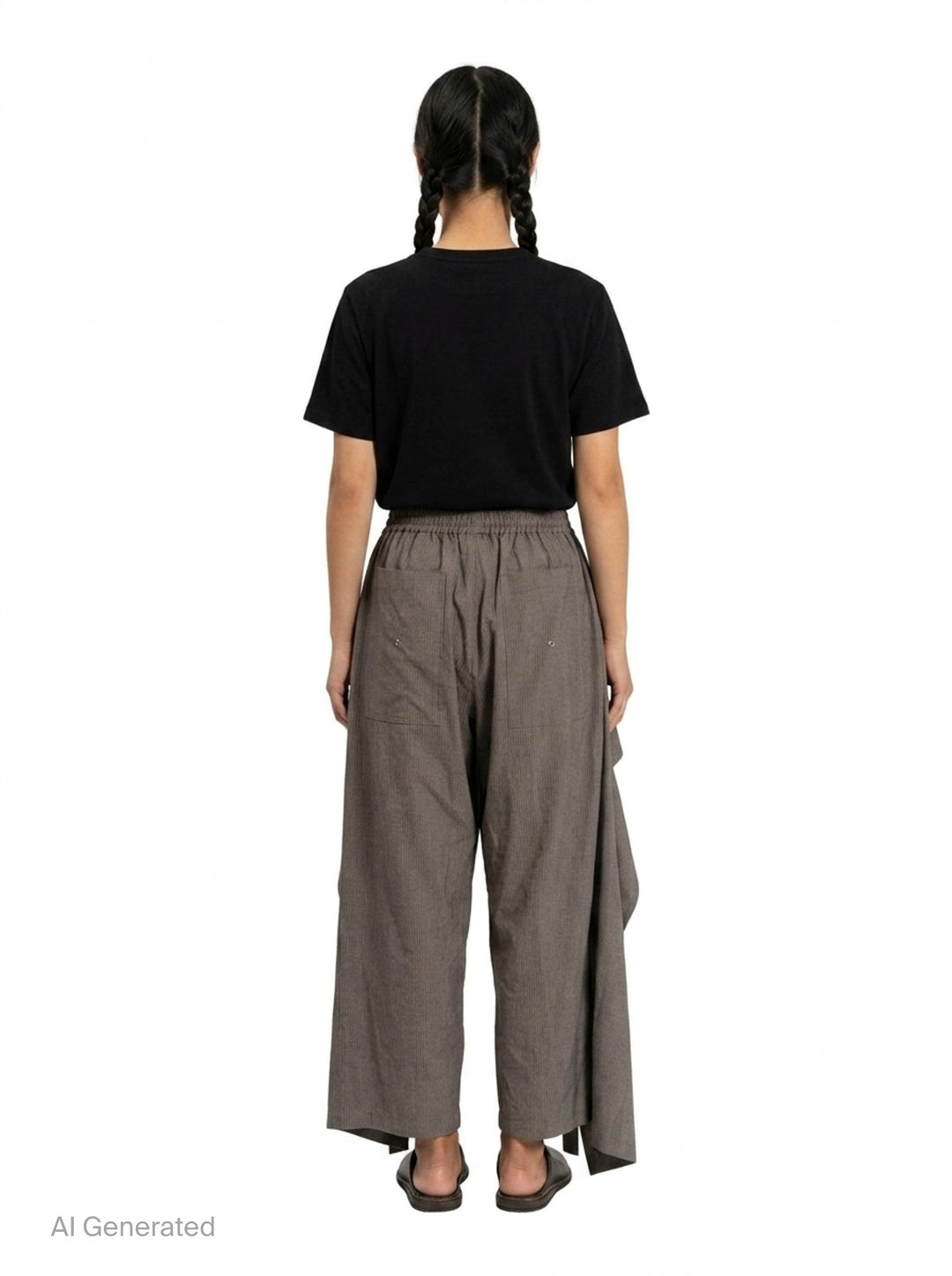 The Skants Draped Pants | Anaabu | Club21 - back