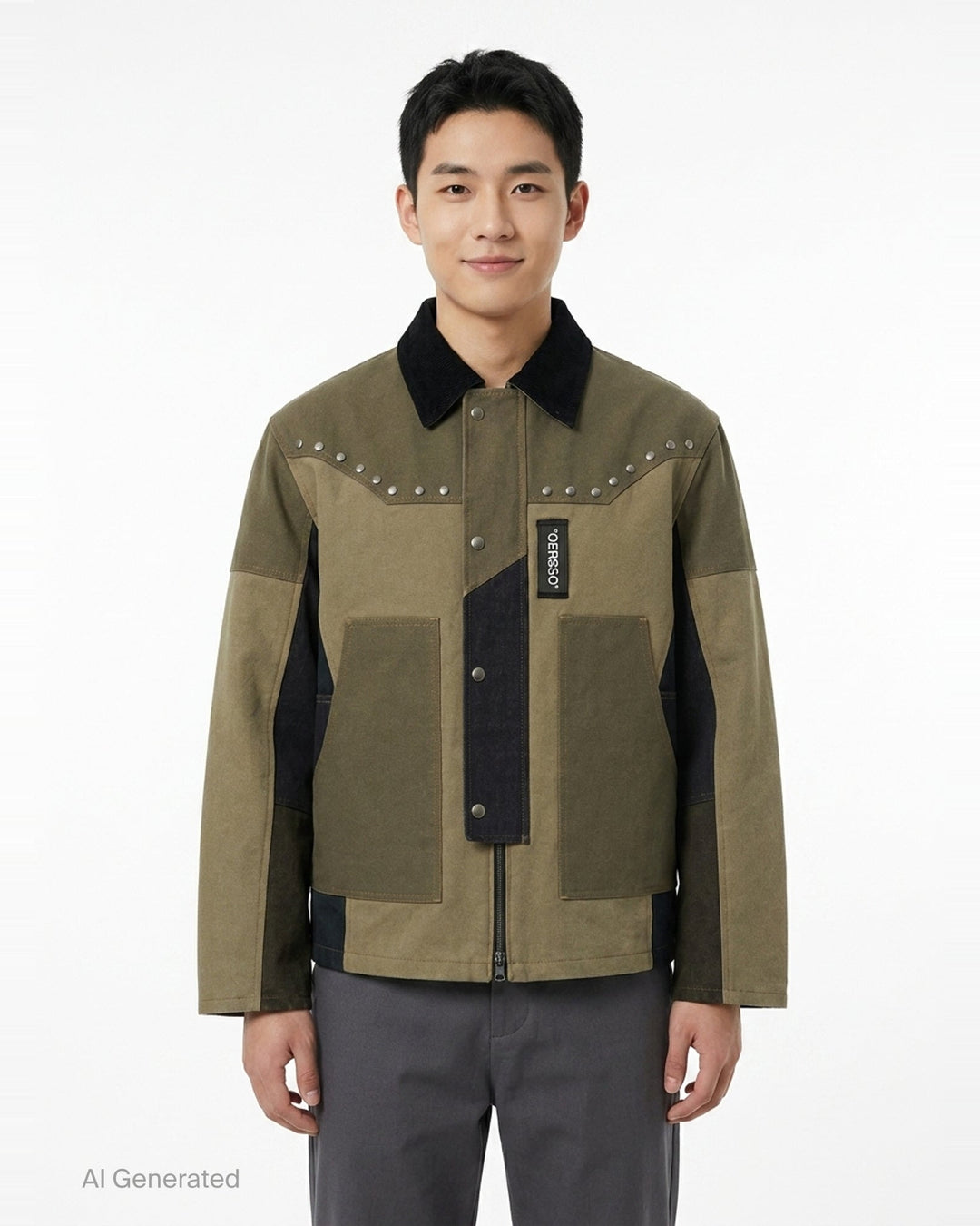 Austin Patchwork Washed Jacket | Andersson Bell | Club21 - front