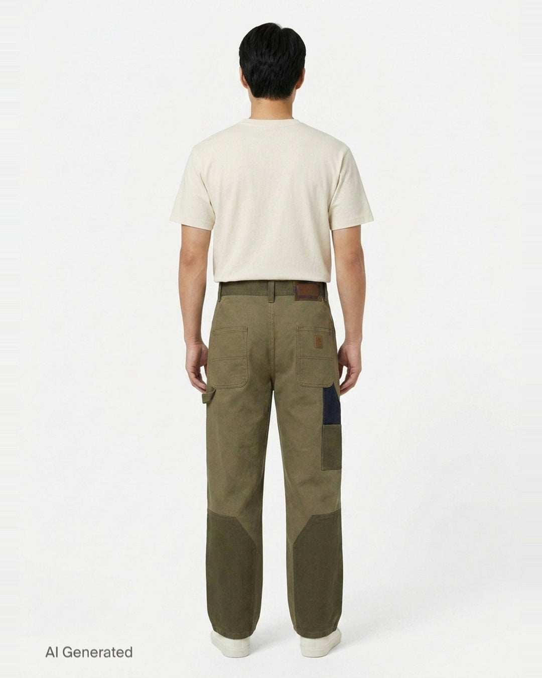 Austin Patchwork Wide-Leg Jeans | Andersson Bell | Club21 - back