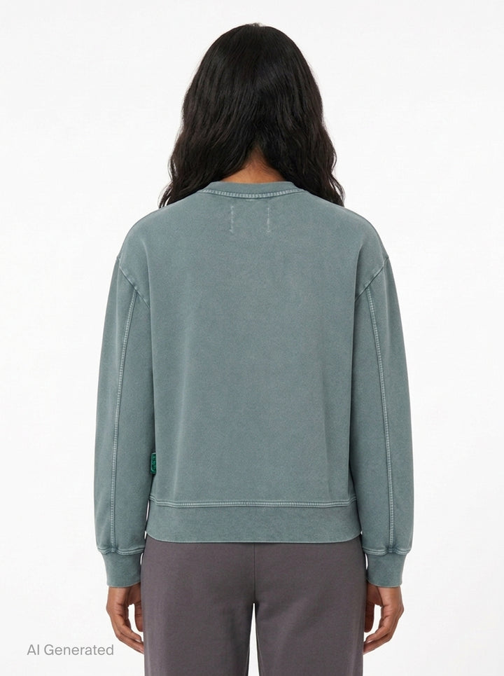Heart Graphic Unisex Sweatshirt | Andersson Bell | Club21 - back