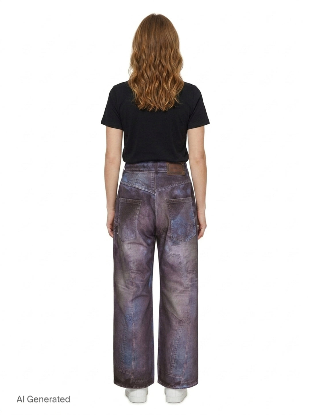 Illusion Patchwork Jeans | Andersson Bell | Club21 - back