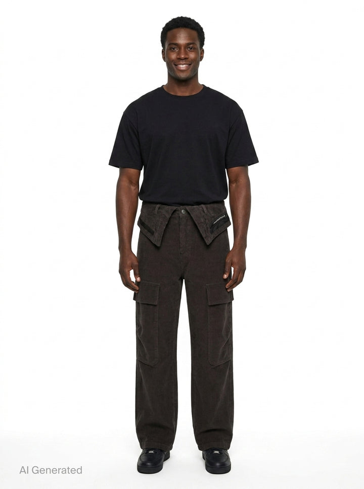Raptor Three Layered Wide-Leg Pants | Andersson Bell | Club21 - front
