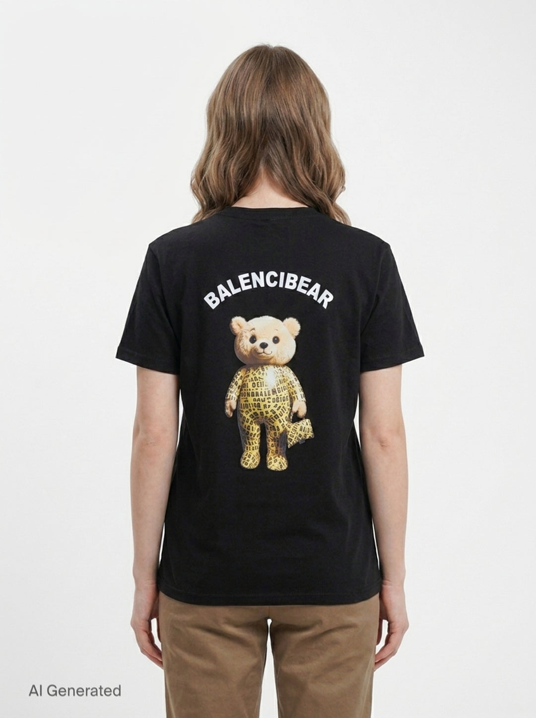 Balencibear Graphic Tee | Black Score | Club21 - back