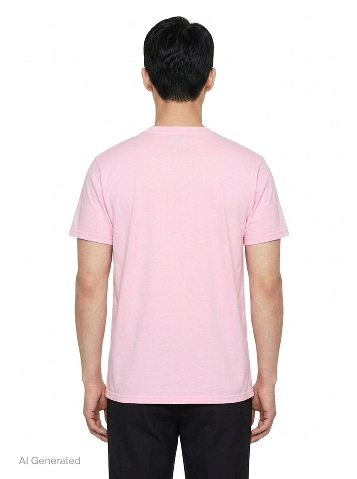 Céline Graphic Crew Neck Tee | Black Score | Club21 - back