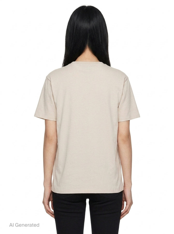 YSL Bear Graphic Tee | Black Score | Club21 - back
