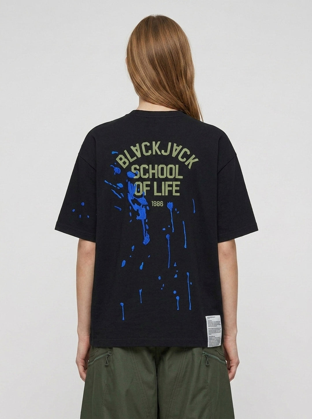 B School Tee | Blackjack | Club21 - back female