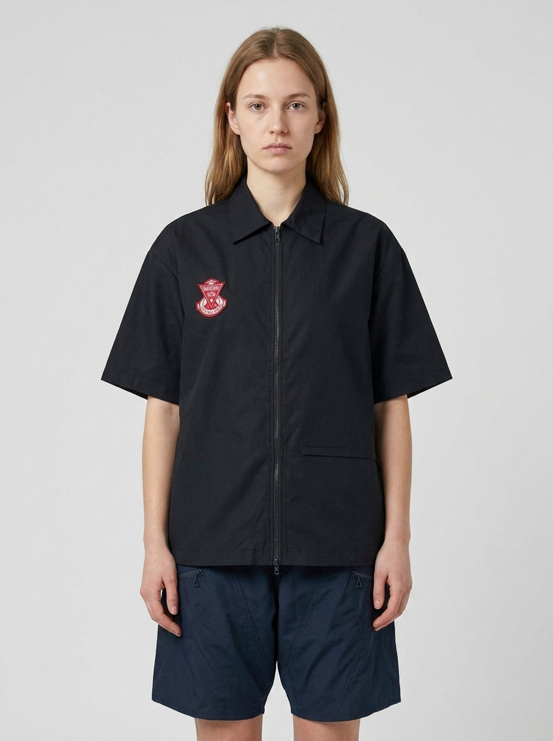 Senior Short Sleeve Shirt | Blackjack | Club21 - front female