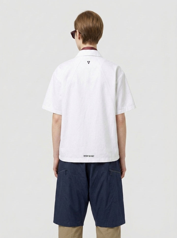 Senior Short Sleeve Shirt | Blackjack | Club21 - back female