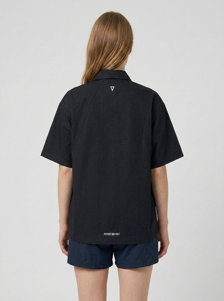 Senior Short Sleeve Shirt | Blackjack | Club21 - back female