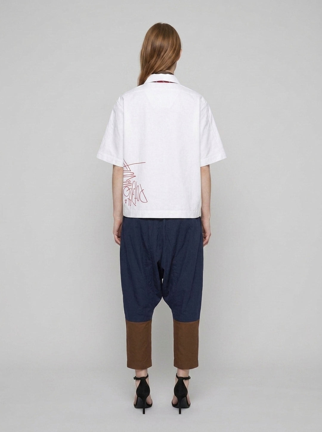 Slacker Zip-Up Shirt | Blackjack | Club21 - back female