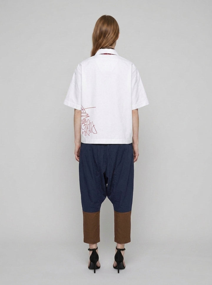 Slacker Zip-Up Shirt | Blackjack | Club21 - back female