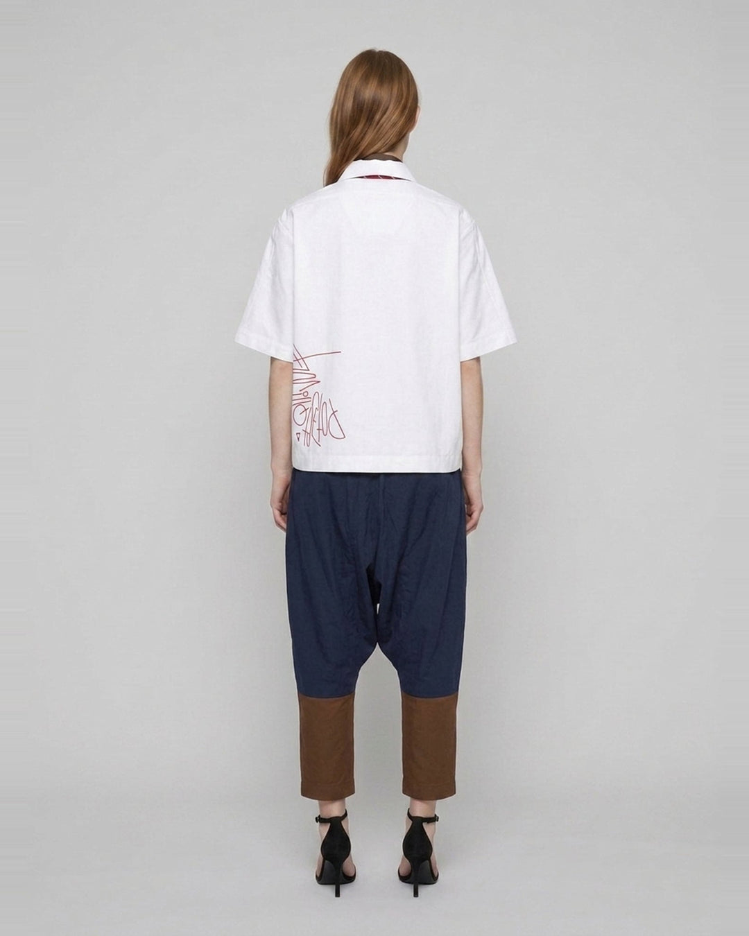 Slacker Zip-Up Shirt | Blackjack | Club21 - back female