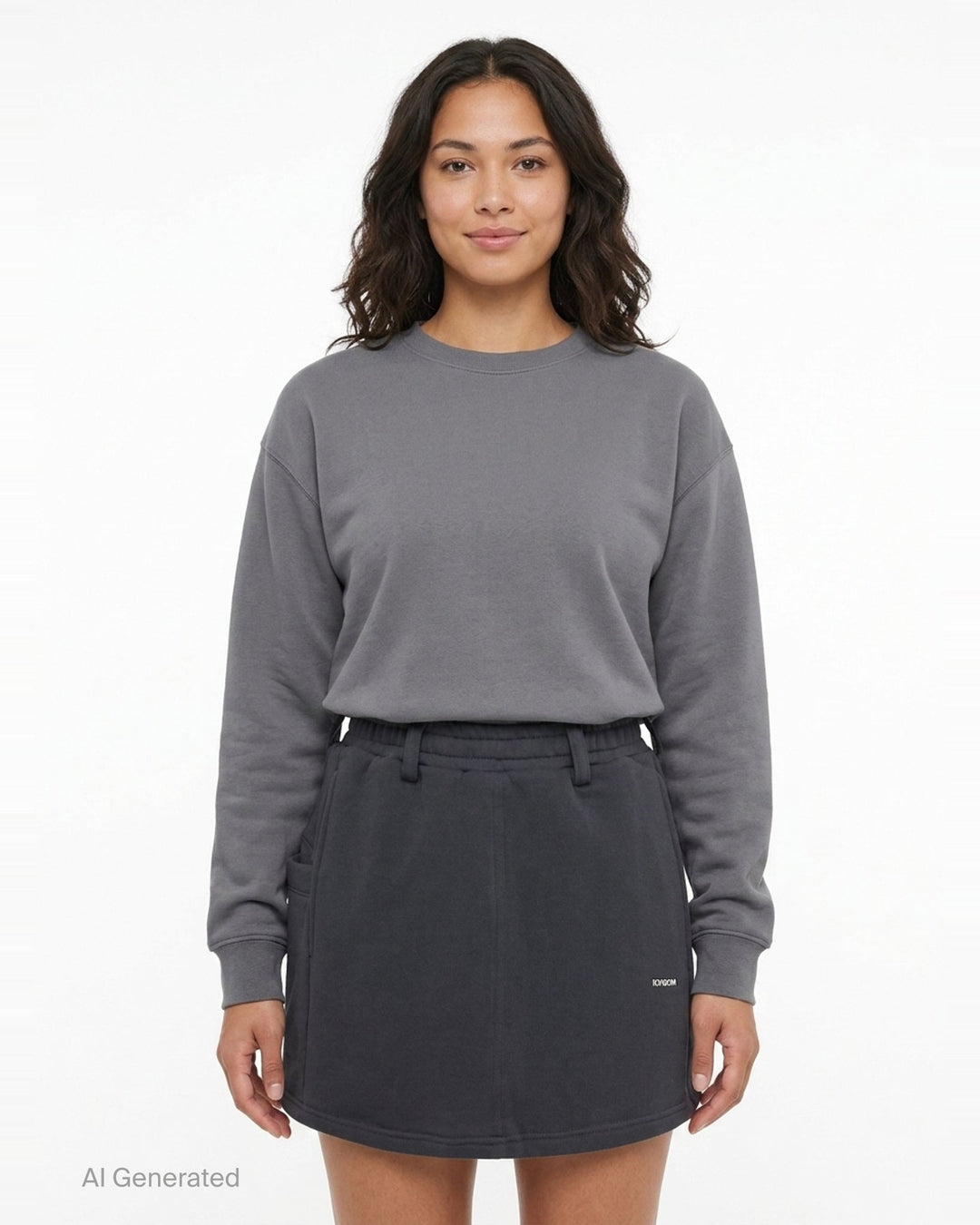 Giant Front-Volume Mini Skirt | Bonbom | Club21 - front