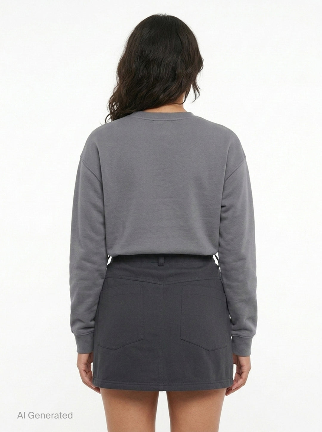 Giant Front-Volume Mini Skirt | Bonbom | Club21 - back