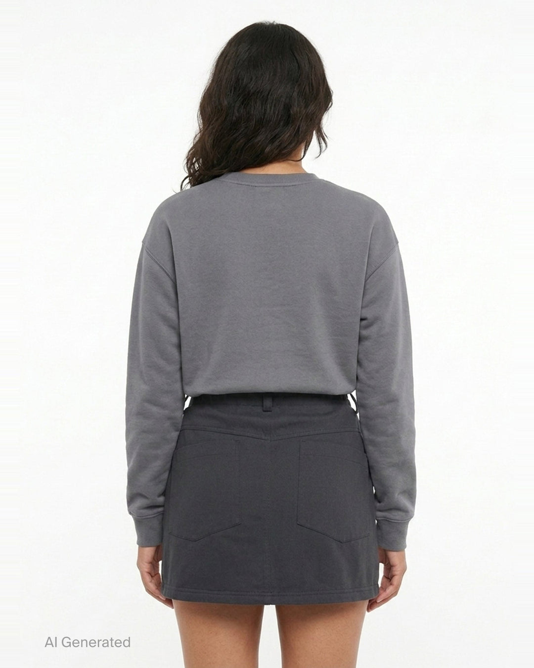 Giant Front-Volume Mini Skirt | Bonbom | Club21 - back